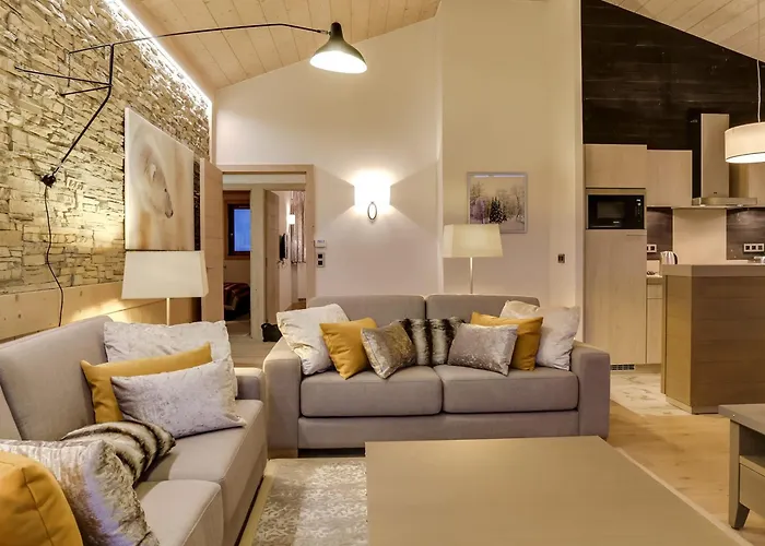 T5 Contemporain 8p Avec Parking Et Wifi - Fr-1-562-13 Apartmán Courchevel